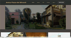 Desktop Screenshot of anticapiazzamiracoli.it